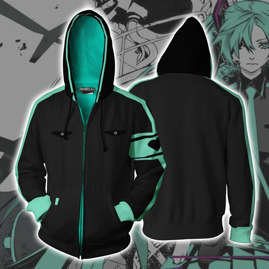 Hatsune Miku Cosplay Love Is War Zip Up Hoodie Jacket S  