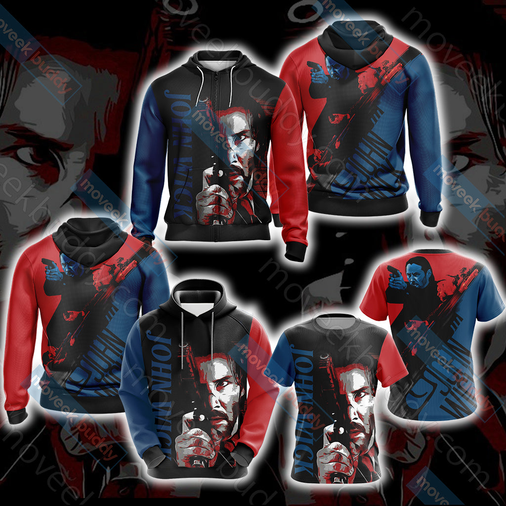 John Wick New Style Unisex 3D T-shirt   