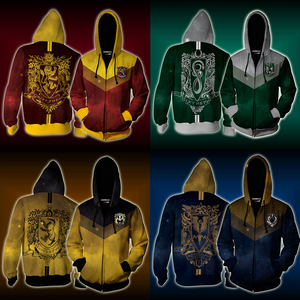 Ravenclaw Edition Harry Potter New Zip Up Hoodie