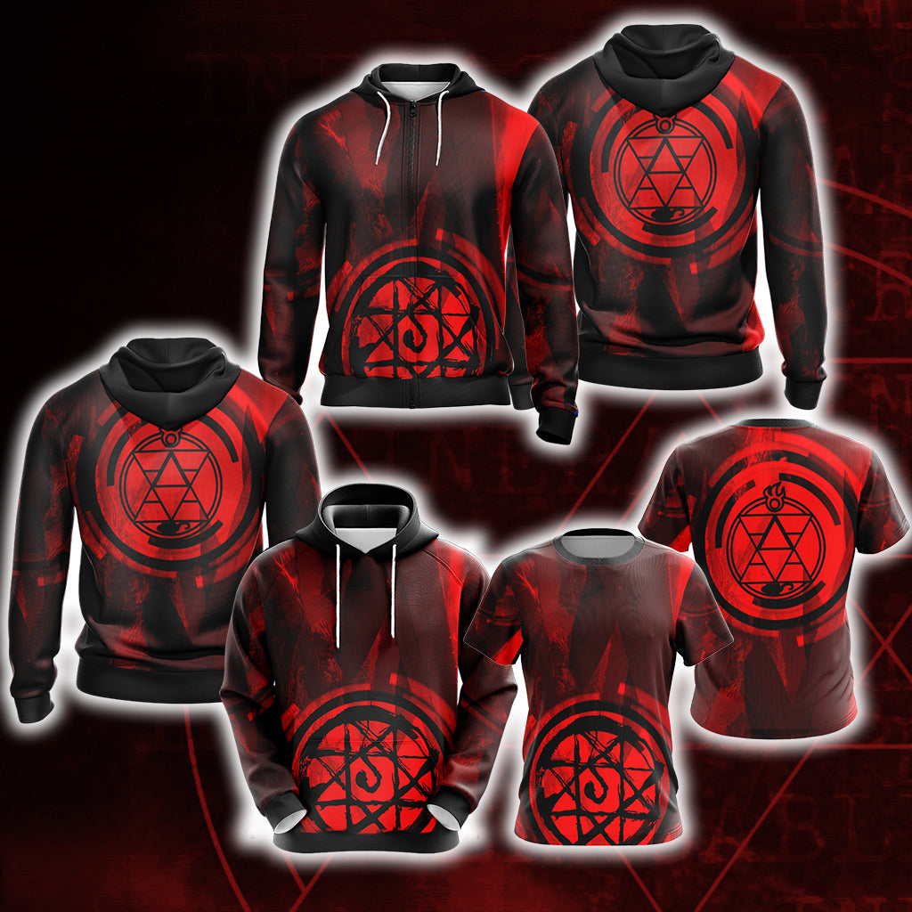 Fullmetal Alchemist - Roy Mustang New Look Unisex 3D T-shirt