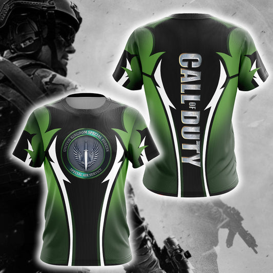 Call of Duty - UK Special Forces Special Air Service Unisex 3D T-shirt