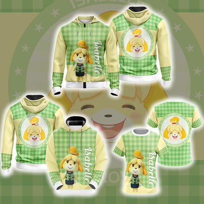 Animal Crossing Isabelle Unisex 3D T-shirt