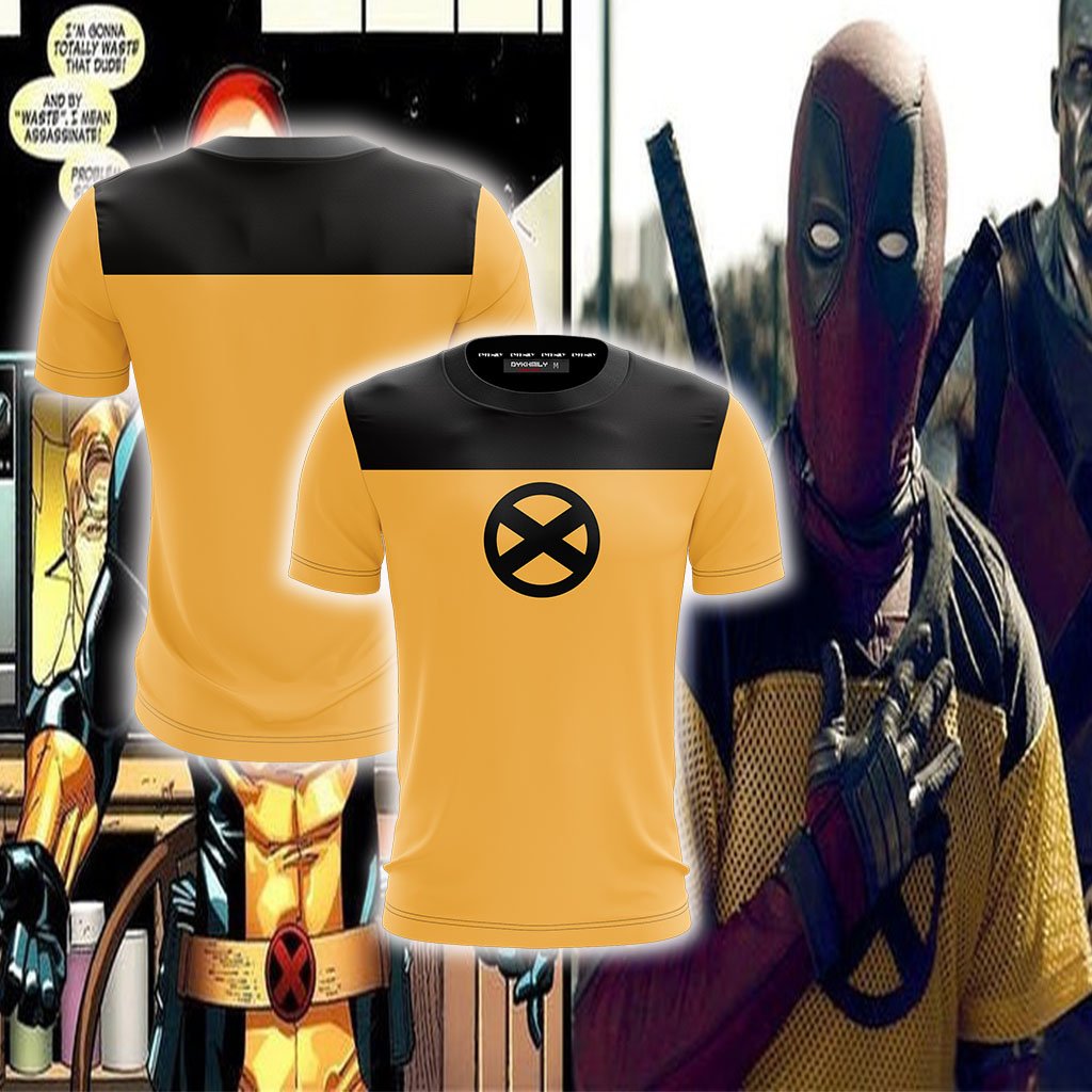 Deadpool 2 Cosplay Unisex 3D T-shirt Version 2