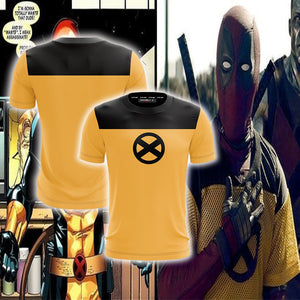 Deadpool 2 Cosplay Unisex 3D T-shirt S Version 2 