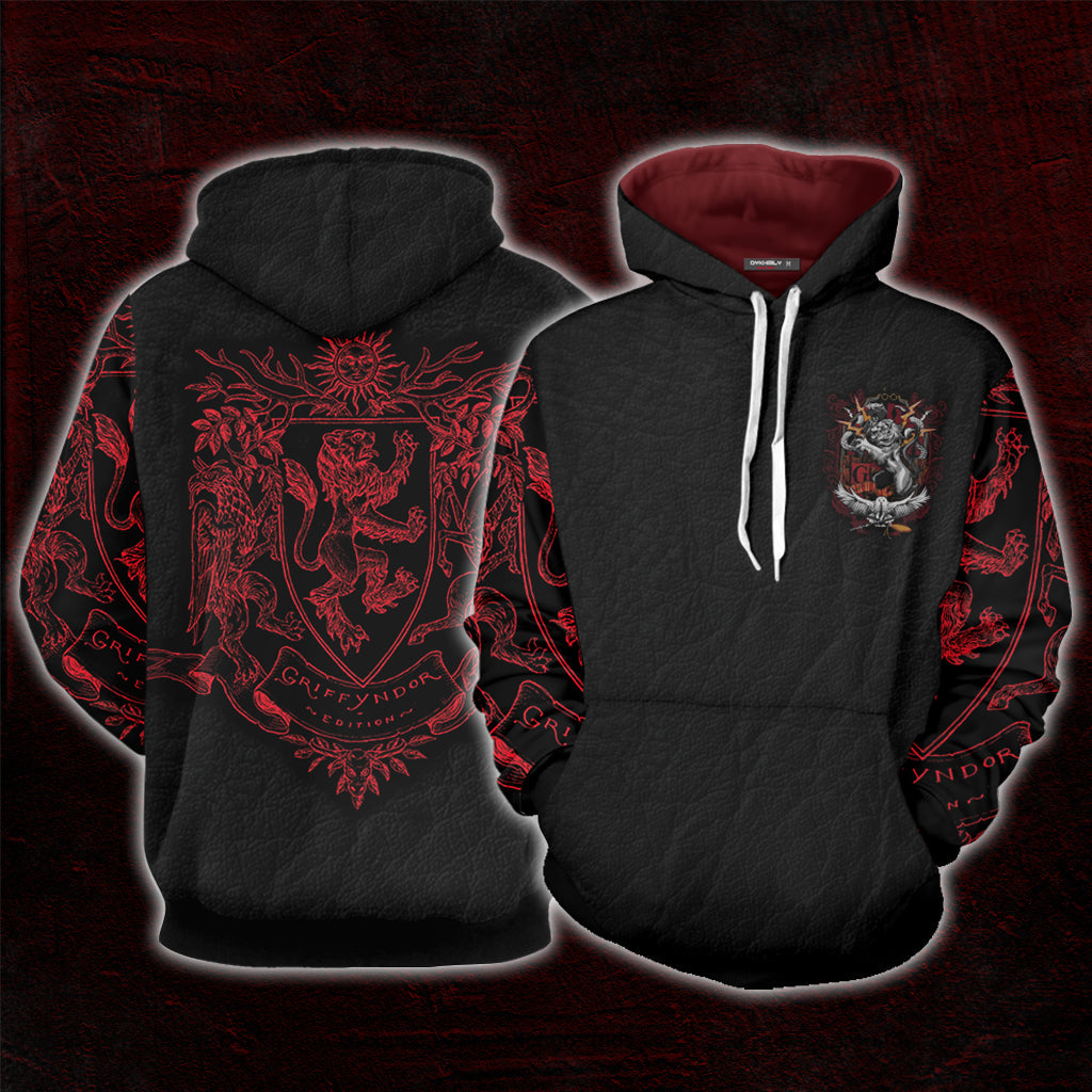 Gryffindor Edition Harry Potter Unisex 3D T-shirt Hoodie