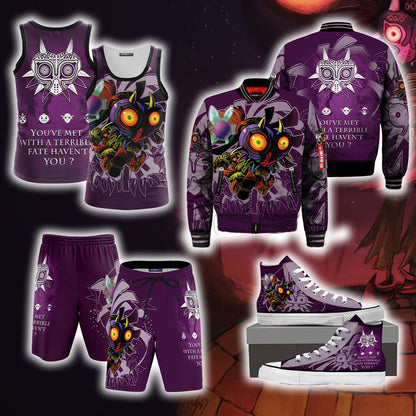 The Legend Of Zelda: Majora's Mask Unisex 3D T-shirt Zip Hoodie Pullover Hoodie