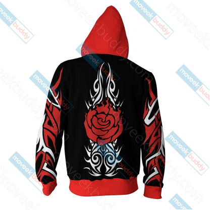 RWBY Ruby Rose Symbol Unisex 3D T-shirt