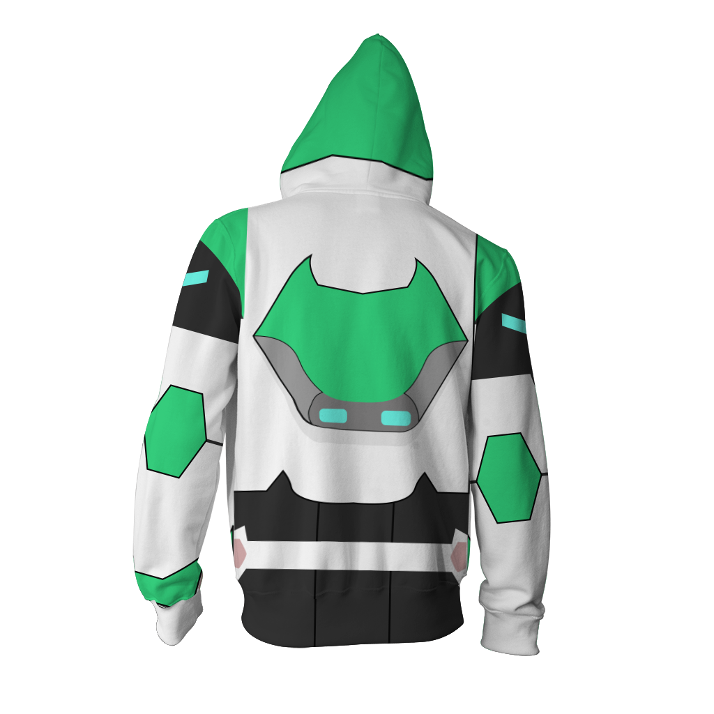 Pidge Gunderson Voltron Legendary Defender Cosplay Zip Up Hoodie Jacket