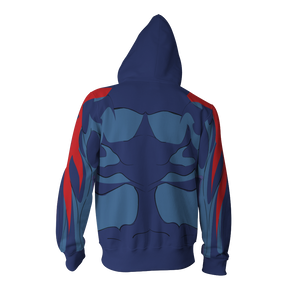 Spider-Man 2099 PS4 Video Games Cosplay Zip Up Hoodie Jacket   