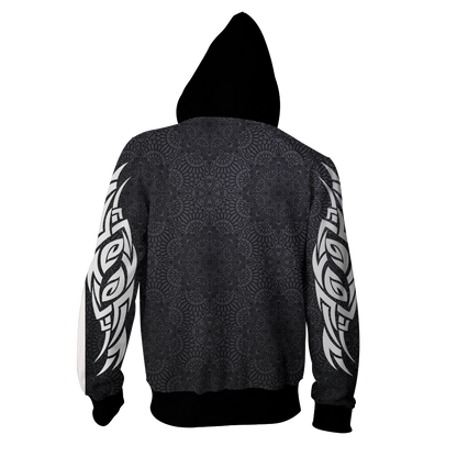 Tengen Toppa Gurren Lagann Logo Zip Up Hoodie Jacket