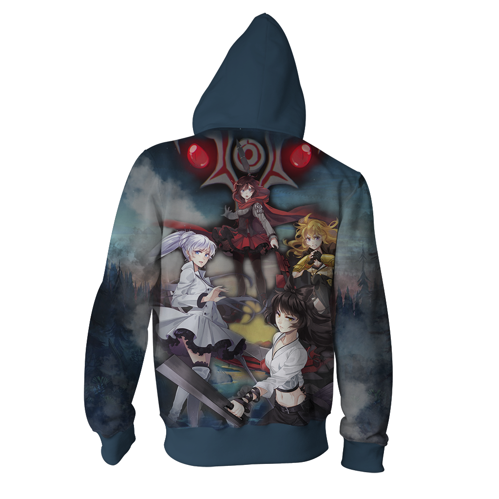 RWBY New Look 3D Hoodie