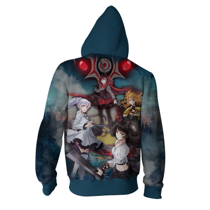 RWBY New Look 3D Hoodie