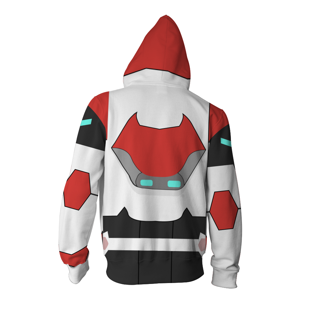 Keith Voltron Legendary Defender Cosplay Zip Up Hoodie Jacket