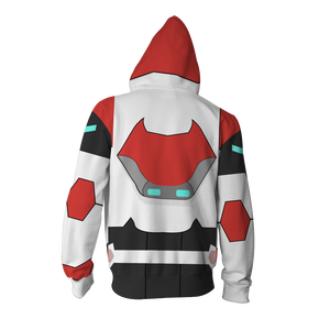 Keith Voltron Legendary Defender Cosplay Zip Up Hoodie Jacket   