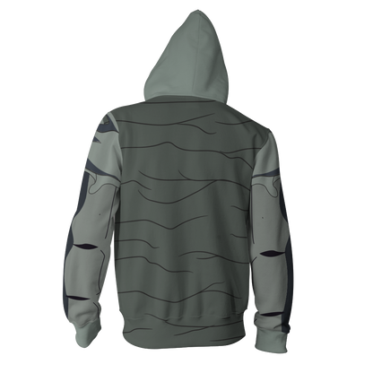 Death Note Shinigami Cosplay Zip Up Hoodie Jacket