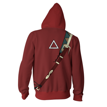 Mugen Samurai Champloo Cosplay Zip Up Hoodie Jacket