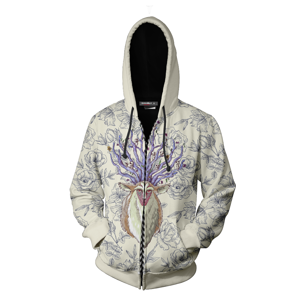 Princess Mononoke Forest Spirit Unisex 3D T-shirt