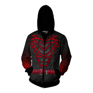 Kingdom Hearts Vanitas Cosplay 3D Zip Up Hoodie Jacket   