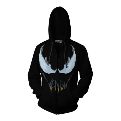 You Are Mine - Venom Marvel Zip Up Hoodie