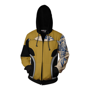 Borderlands Maya Cosplay Zip Up Hoodie Jacket   