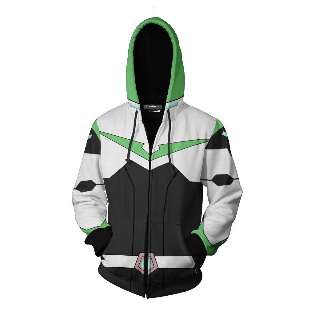 Pidge Gunderson Voltron Legendary Defender Cosplay Zip Up Hoodie Jacket