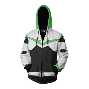 Pidge Gunderson Voltron Legendary Defender Cosplay Zip Up Hoodie Jacket   