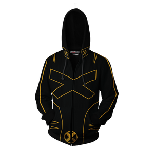 Marvel X-Men III Cosplay Zip Up Hoodie Jacket   