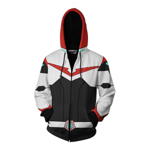 Keith Voltron Legendary Defender Cosplay Zip Up Hoodie Jacket   