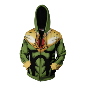 The Vision Cosplay Zip Up Hoodie Jacket   