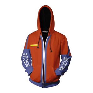 Fortnite Sun Strider Cosplay Zip Up Hoodie Jacket   