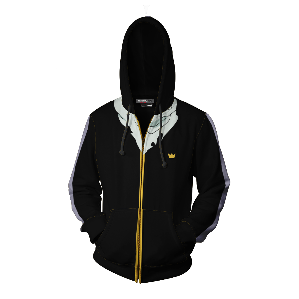 Noragami Yato Cosplay Zip Up Hoodie Jacket