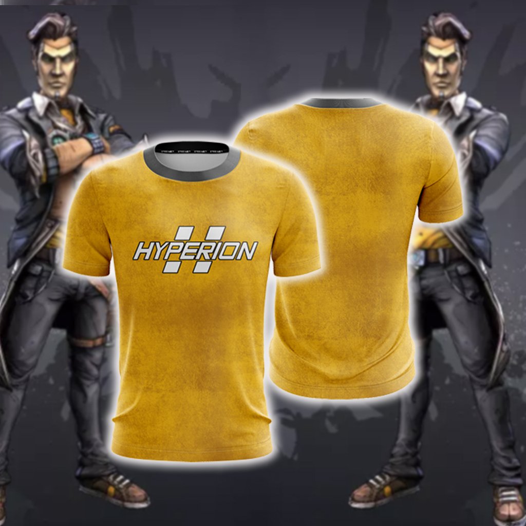 Borderlands Handsome Jack Cosplay Unisex 3D T-shirt S  