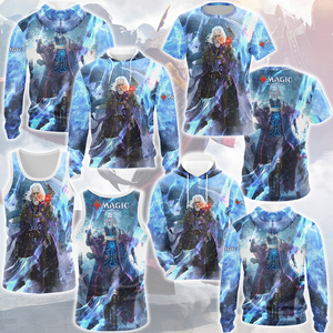 Magic: The Gathering Urza Video Game All Over Printed T-shirt Tank Top Zip Hoodie Pullover Hoodie Hawaiian Shirt Beach Shorts Joggers   