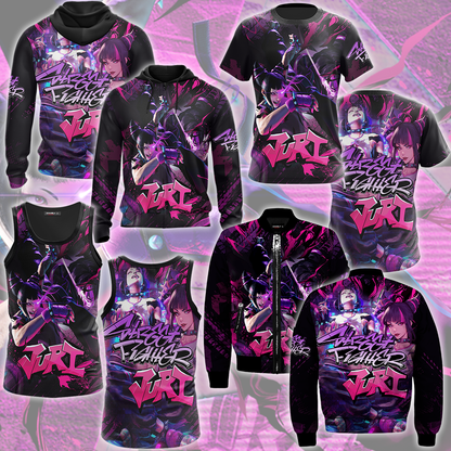 Street Fighter 6 Juri Video Game All Over Printed T-shirt Tank Top Zip Hoodie Pullover Hoodie Hawaiian Shirt Beach Shorts Joggers