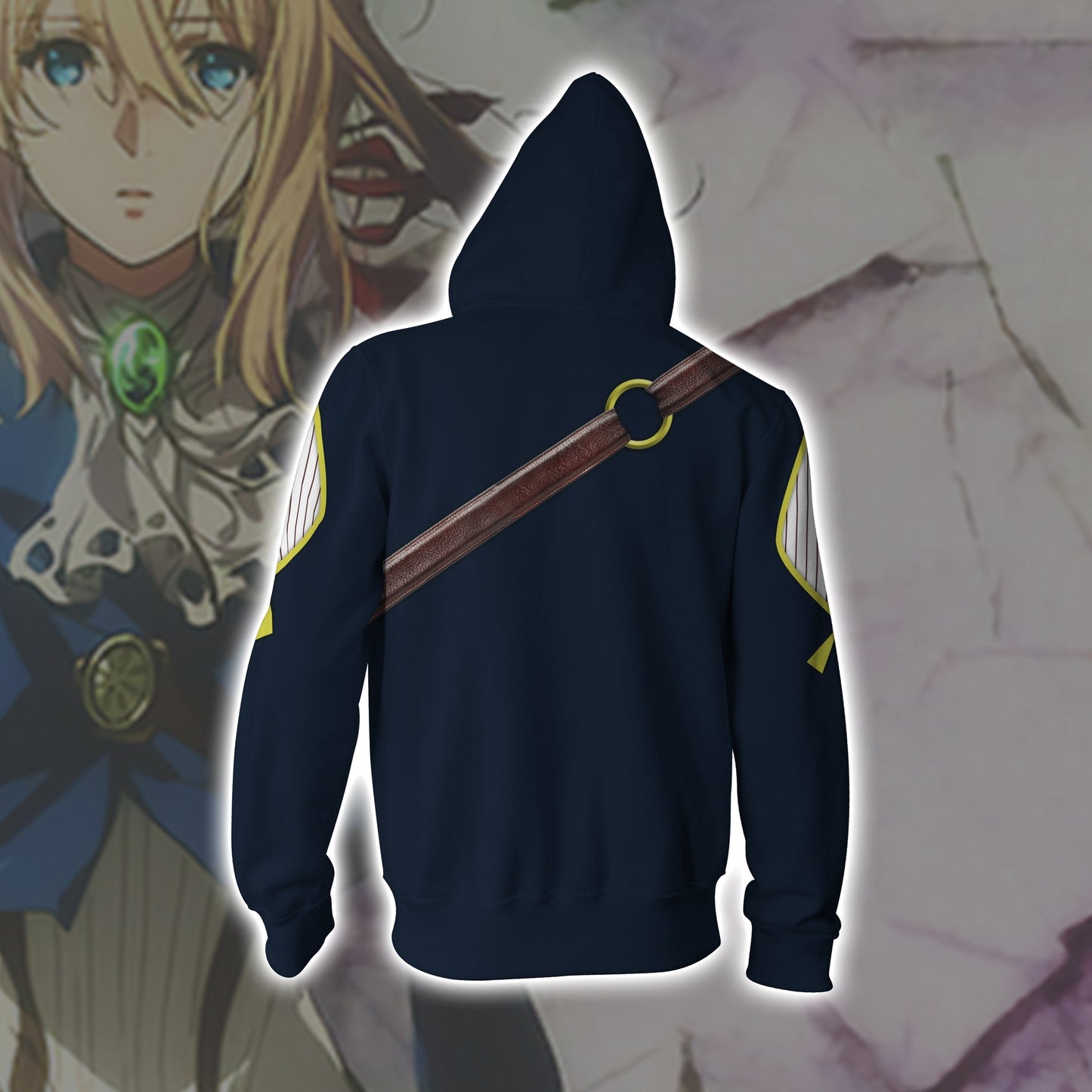 Violet Evergarden Cosplay Zip Up Hoodie Jacket