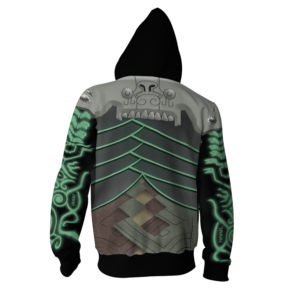 The Legend Of Zelda: Twilight Princess Zant Cosplay Zip Up Hoodie Jacket
