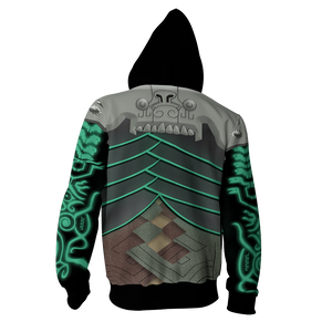 The Legend Of Zelda: Twilight Princess Zant Cosplay Zip Up Hoodie Jacket   