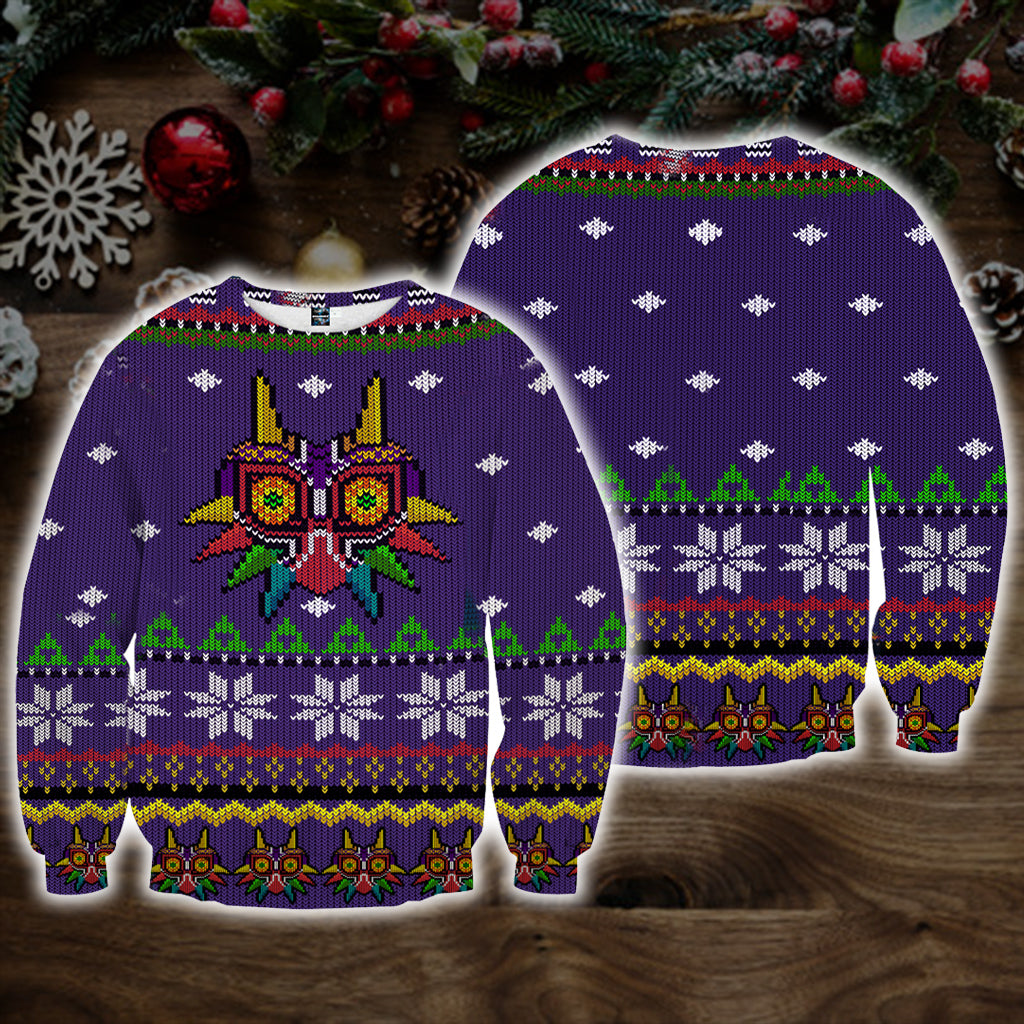The Legend Of Zelda - Majora's Mask Unisex 3D Sweater