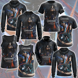 Castlevania Dominus Video Game All Over Printed T-shirt Tank Top Zip Hoodie Pullover Hoodie Hawaiian Shirt Beach Shorts Joggers   