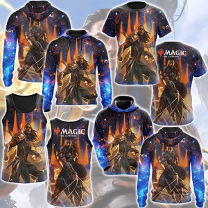 Magic: The Gathering Gideon Jura Video Game All Over Printed T-shirt Tank Top Zip Hoodie Pullover Hoodie Hawaiian Shirt Beach Shorts Joggers   