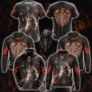 Black Desert All Over Print T-shirt Tank Top Zip Hoodie Pullover Hoodie   