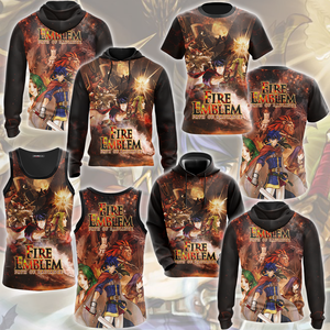 Fire Emblem Path of Radiance Video Game All Over Printed T-shirt Tank Top Zip Hoodie Pullover Hoodie Hawaiian Shirt Beach Shorts Joggers   
