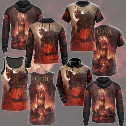 Tainted Grail: The Fall of Avalon Video Game All Over Printed T-shirt Tank Top Zip Hoodie Pullover Hoodie Hawaiian Shirt Beach Shorts Joggers
