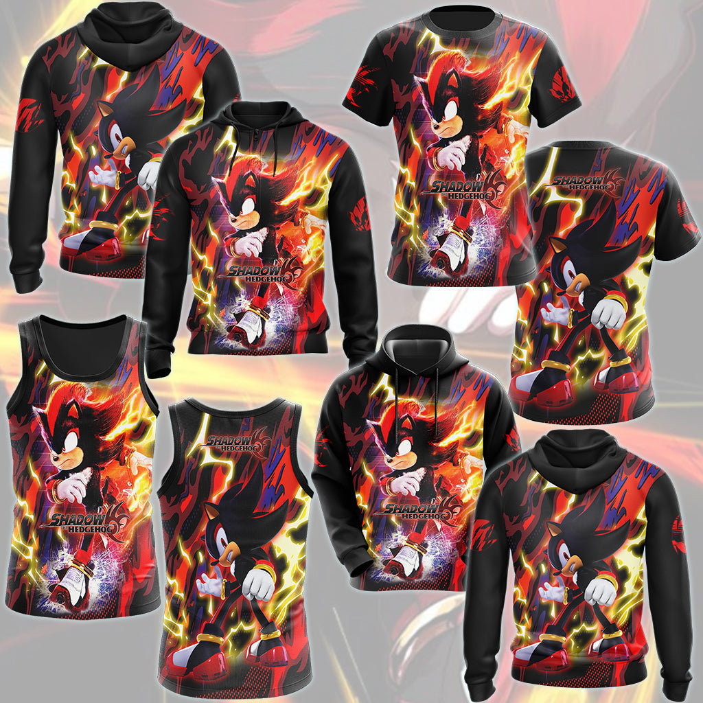 Shadow the Hedgehog (Sonic X) Video Game All Over Printed T