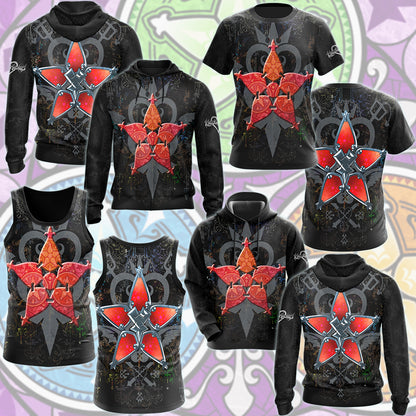 Kingdom Hearts Symbols The Wayfinder Video Game All Over Printed T-shirt Tank Top Zip Hoodie Pullover Hoodie Hawaiian Shirt Beach Shorts Joggers