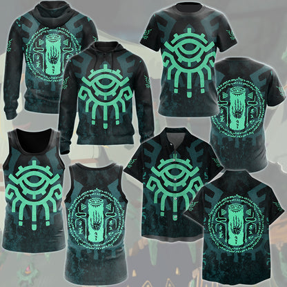 The Legend of Zelda The Zonai Video Game All Over Printed T-shirt Tank Top Zip Hoodie Pullover Hoodie Hawaiian Shirt Beach Shorts Joggers