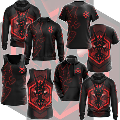 Star Wars The Sith Video Game All Over Printed T-shirt Tank Top Zip Hoodie Pullover Hoodie Hawaiian Shirt Beach Shorts Joggers