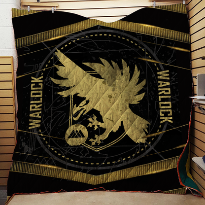 Destiny 2 Warlock 3D Quilt Set Single Quilt