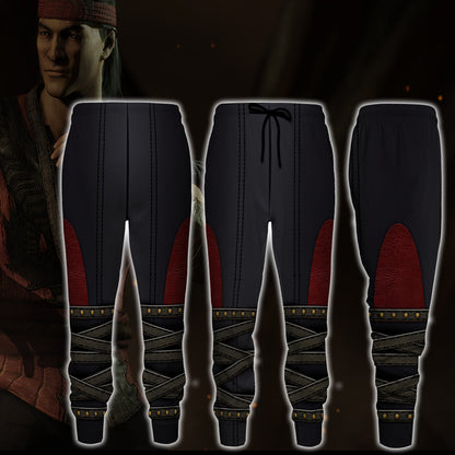 Mortal Kombat Liu Kang Cosplay Unisex 3D T-shirt Zip Hoodie Joggers