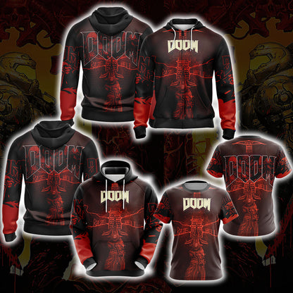 Doom New Look Unisex 3D T-shirt